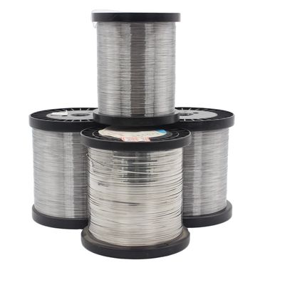 Elettrocalore nero ricotto morbido brillante filo bianco Fe-Cr-Al filo piatto